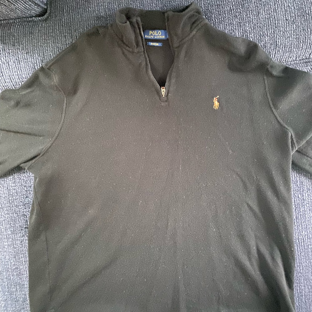Men’s Polo Black Pullover